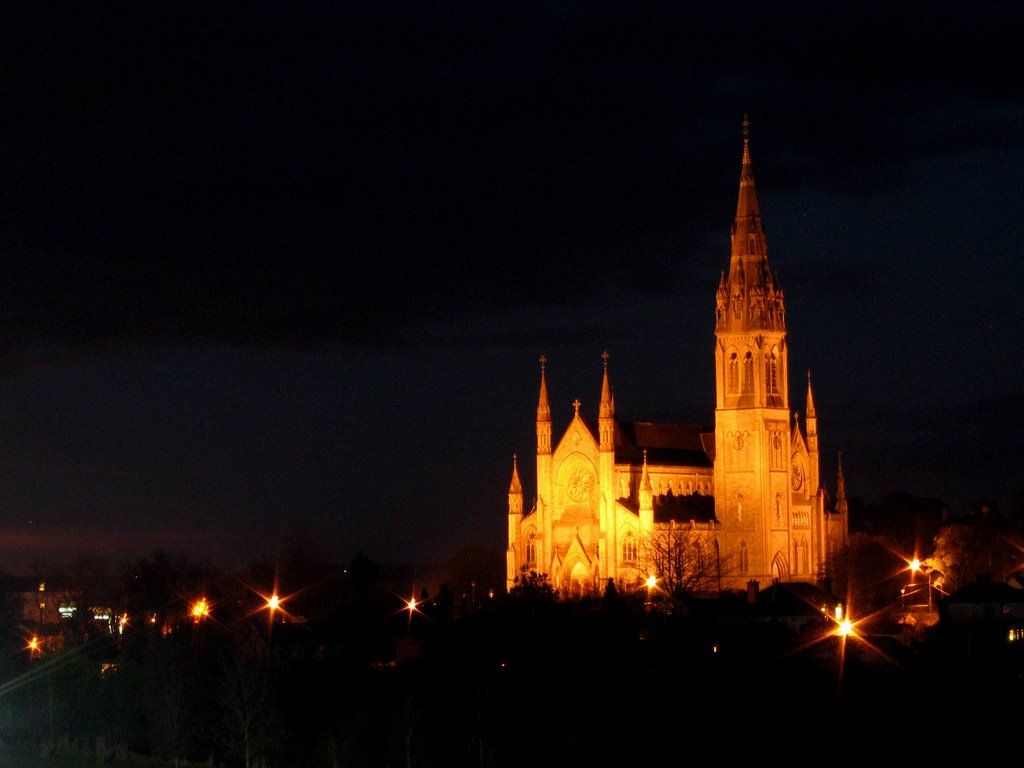 Monaghan Cathedral at Night