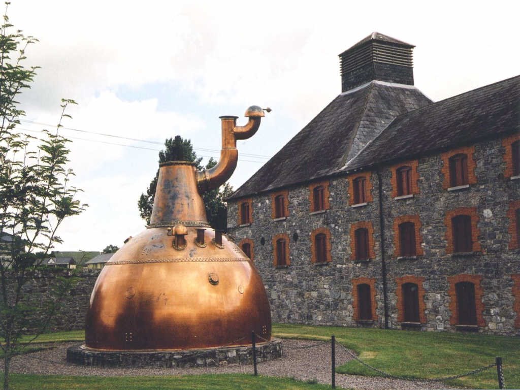 Irlande, la distillerie John Jameson depuis 1780