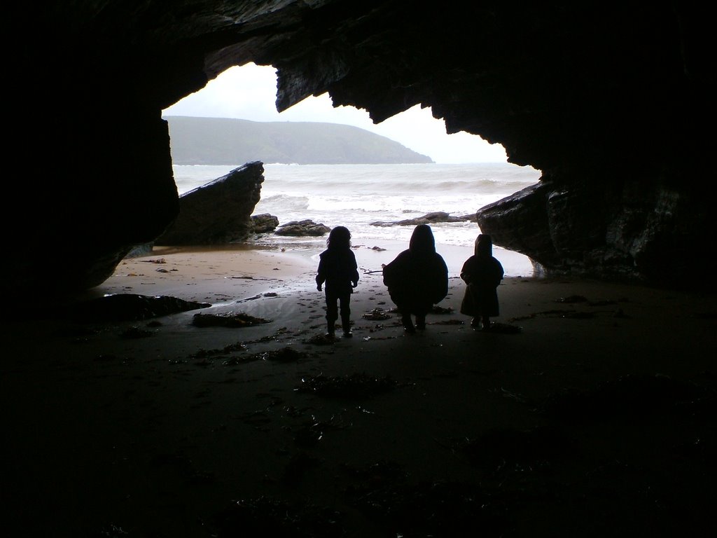Inside Cave Rocky Bay 