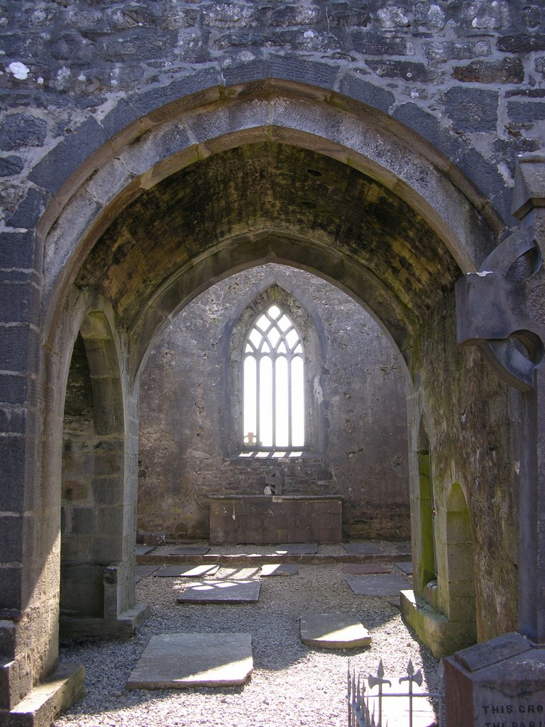 Newport - Burrishoole Abbey, interno