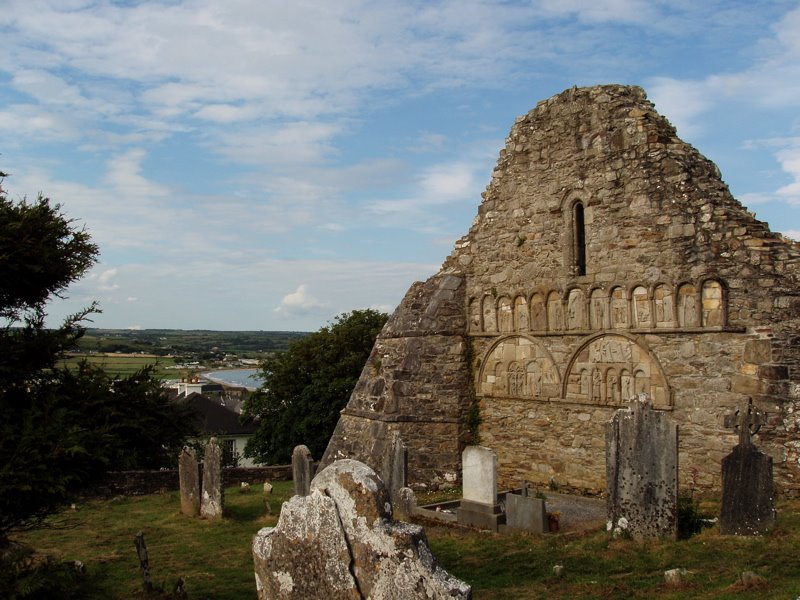 mb - 14- Ruins of Old Church Ardmore - oldest Christian Settlement in Ireland