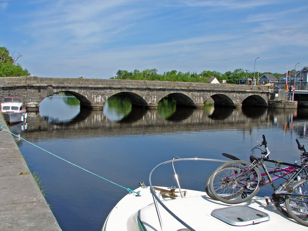 Rooskey-Georgia Bridge across the River Shannon