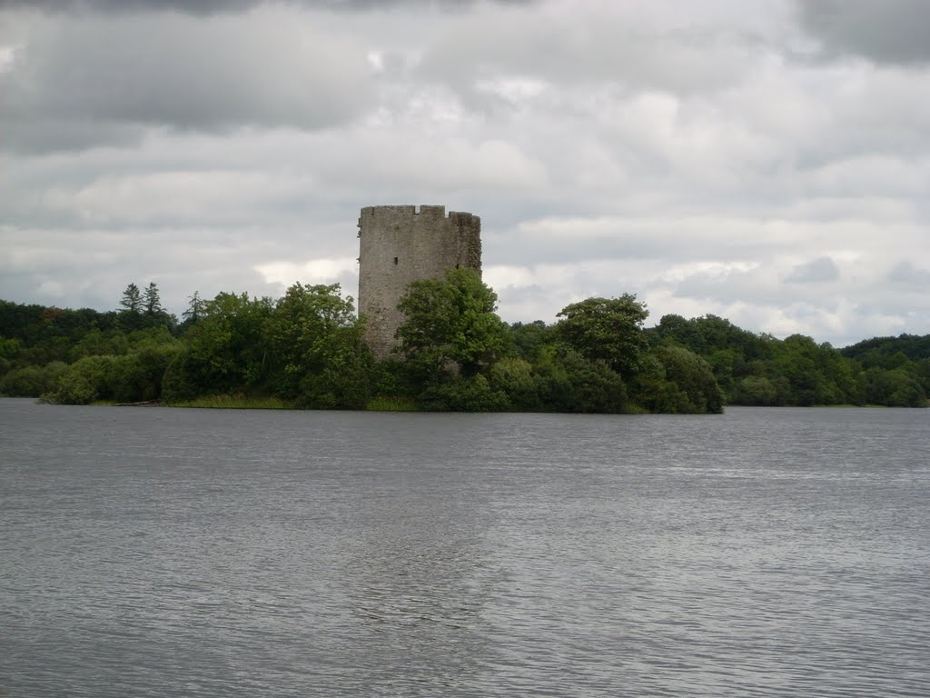 Oughter Castle near Killeshandra, Co.Cavan, Ireland