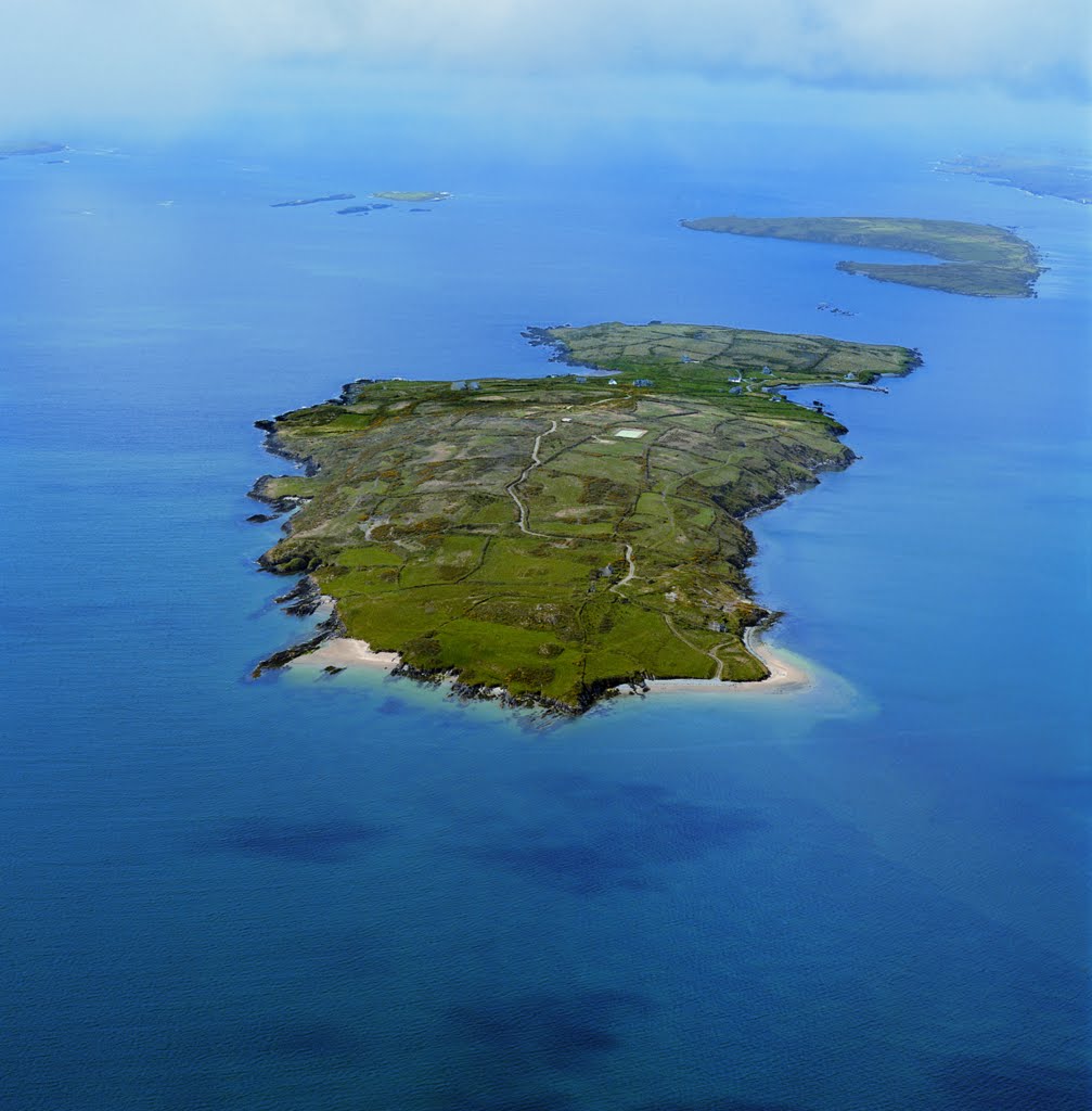 Horse Island - Photo from helicopter