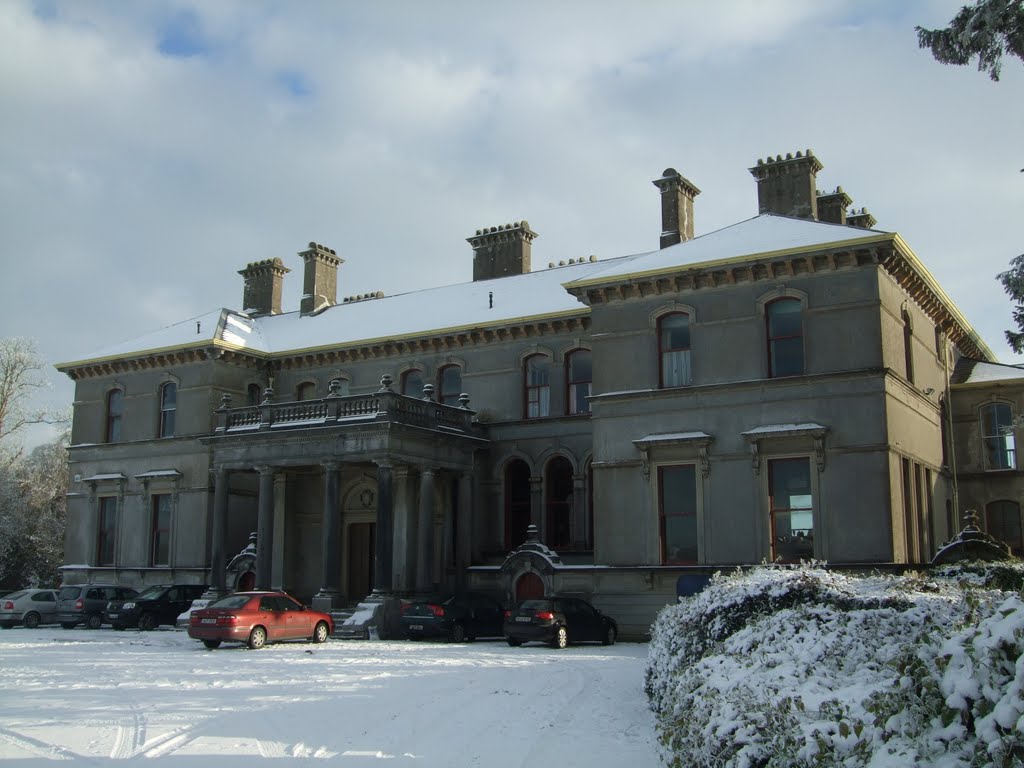 Stradbally Hall in the Snow