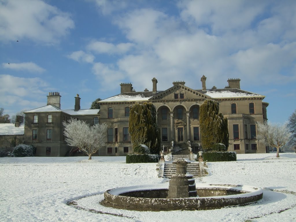 Snow at Stradbally Hall
