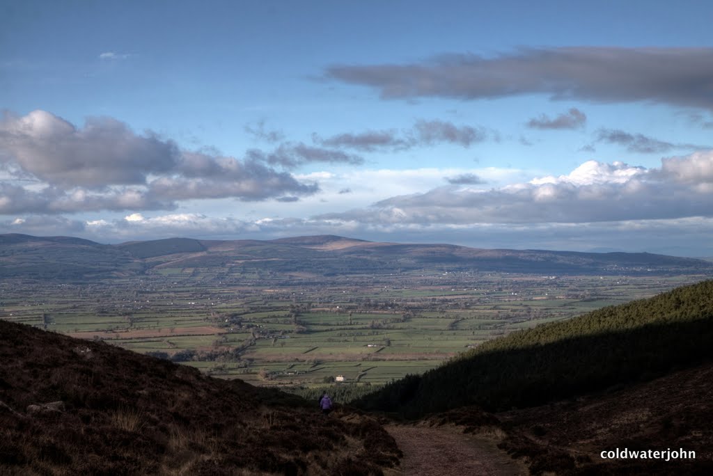 The Vee, in the Knockmealdown Mountains looking north