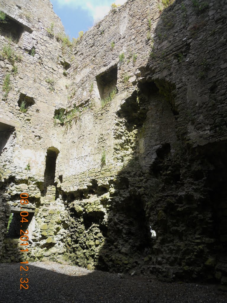 Dunmore Castle interior