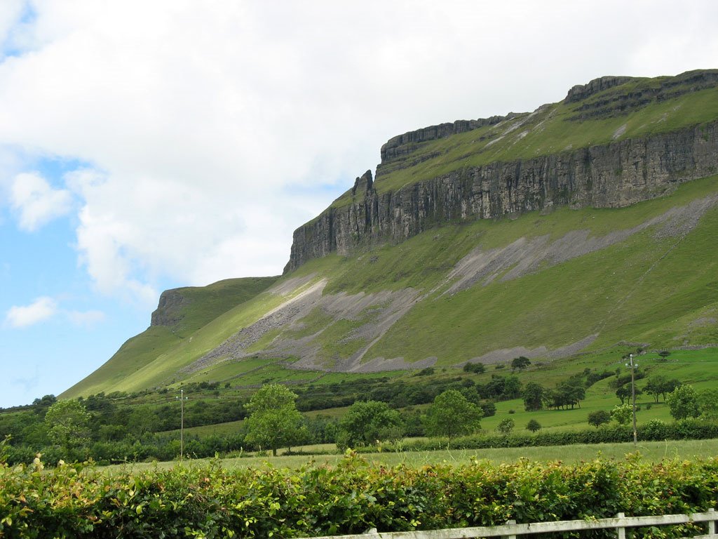 Benbulben from Drumcliff cemetary