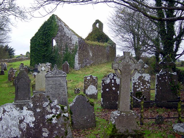 Old church near Lough Gur, Co. Limerick