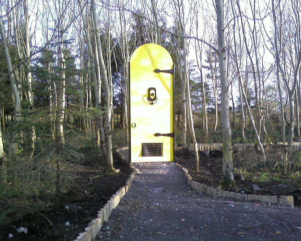 The big yellow door. 