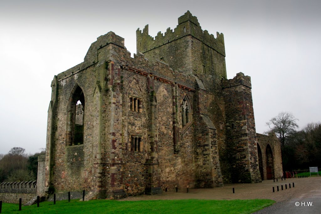 Tintern Abbey Wexford Ireland   founded in circa 1200 AD