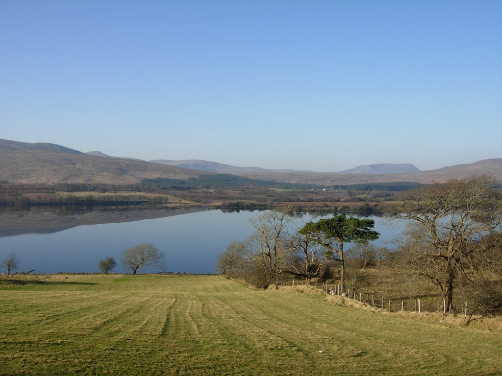 Lough Gartan with Muckish in the distance